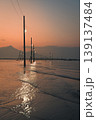 海に沈む電柱 139137484