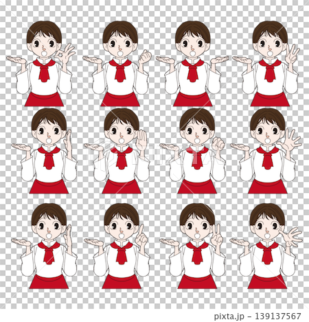 シェフの全身キャラクターイラスト素材 139137567
