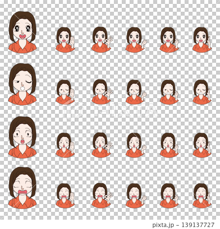 オフィスワーカーの人物イラスト 139137727