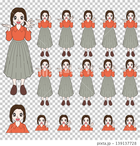 Illustration of an office worker Illustration of an office worker 139137728