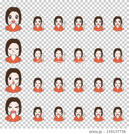 オフィスワーカーの人物イラスト 139137736