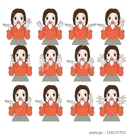 オフィスワーカーの人物イラスト オフィスワーカーの人物イラスト 139137752