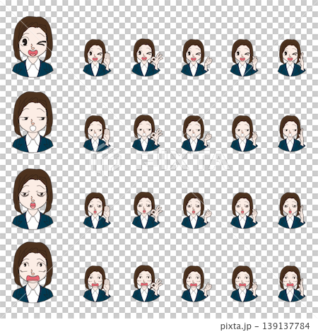 Illustration of a person in a suit Illustration of a person in a suit 139137784