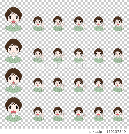 建設現場スタッフの人物イラスト 139137849