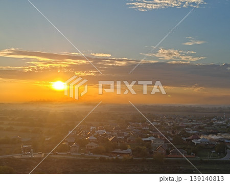 beautiful sunset over river beautiful sunset over river 139140813