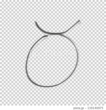 the zodiac sign of Taurus drawn with a black marker the zodiac sign of Taurus drawn with a black marker 139140975