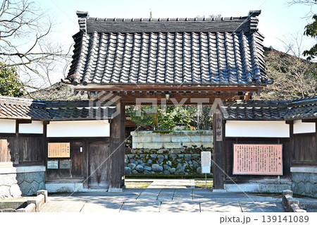 豪農の館 内山邸門構え 豪農の館 内山邸門構え 139141089