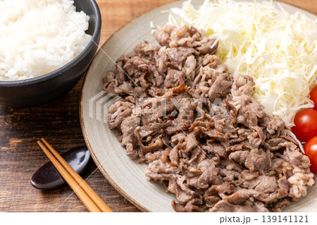 美味しい牛焼肉定食 139141121