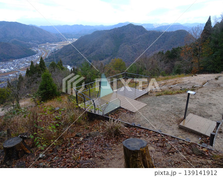 立雲峡の第一展望台（兵庫県朝来市） 139141912