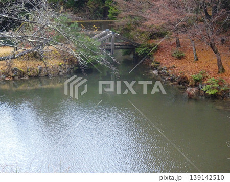 立雲峡のおおなるの池（大成池）　兵庫県朝来市 139142510
