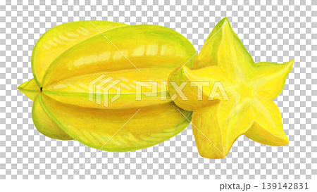 Starfruit illustration - 3 Starfruit illustration - 3 139142831