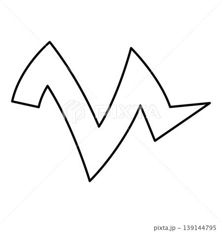 Vegetable peel leftover contour outline line icon black color vector illustration image thin flat style Vegetable peel leftover contour outline line icon black color vector illustration image thin flat style 139144795