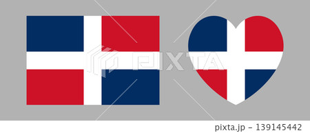 Civil heart, rectangular flag of Dominican Republic badge, sticker. Set of Dominican Republic flag heart, rectangle icon, button. Banner, background flag of Dominican Republic. Civil heart, rectangular flag of Dominican Republic badge, sticker. Set of Dominican Republic flag heart, rectangle icon, button. Banner, background flag of Dominican Republic. 139145442
