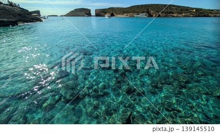 Panoramic view of the emerald green seascape Panoramic view of the emerald green seascape 139145510