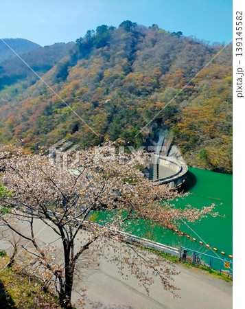 春の鳴子ダムの景観 春の鳴子ダムの景観 139145582