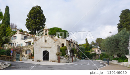 Traditional old stone houses on a street in the medieval town of Saint Paul de Vence, French Riviera, South of France Traditional old stone houses on a street in the medieval town of Saint Paul de Vence, French Riviera, South of France 139146080