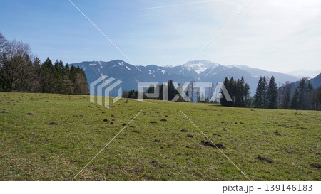 Alpine landscape at Lake Achensee, Pertisau, Eben am Achensee, Tyrol, Austria 139146183