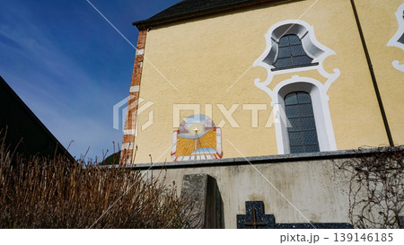 Parish Church of Eben am Achensee and summer landscape shot at Lake Achensee, Pertisau, Eben am Achensee, Tyrol, Austria 139146185