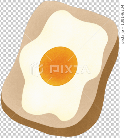 toast with egg toast with egg 139146234