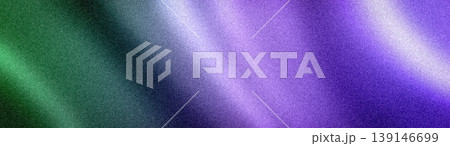 Striking 4K abstract grainy background. Dark green, teal, purple, and white blur gradient. Futuristic banner template for contrasting digital and tech themes 139146699
