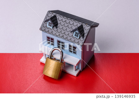 Security, a concept background for protecting your home from burglary or accident. Home security Security, a concept background for protecting your home from burglary or accident. Home security 139146935