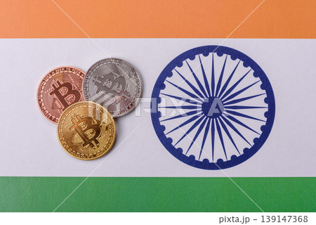 A conceptual financial background, Bitcoin against the Rupee. Bitcoin on the Indian currency 139147368