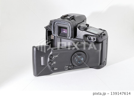 The back cover and view finder of professional slr film camera. The back cover and view finder of professional slr film camera. 139147614