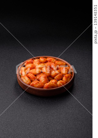 Homemade potato gnocchi with Bolognese sauce, seasoned with salt and spices. Gnocchi with sauce Homemade potato gnocchi with Bolognese sauce, seasoned with salt and spices. Gnocchi with sauce 139148351