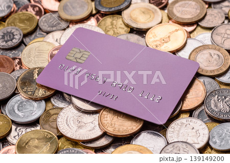 A credit card for contactless cashless payments via a terminal or online. A credit card A credit card for contactless cashless payments via a terminal or online. A credit card 139149200