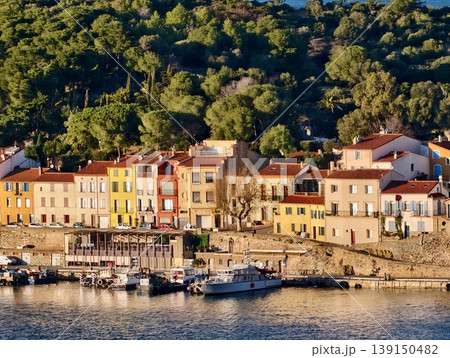 Lively coastal scenery. Vivid coastal landscape featuring shimmering reflections and inviting atmosphere Lively coastal scenery. Vivid coastal landscape featuring shimmering reflections and inviting atmosphere 139150482