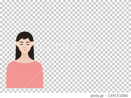 Vector illustration of a smiling woman Vector illustration of a smiling woman 139151080