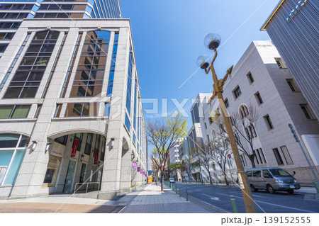 神戸旧居留地のレトロな街並み 神戸旧居留地のレトロな街並み 139152555