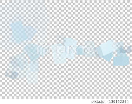 A background material featuring a geometric pattern with a soft, bubble-like, blurred light blue gradient. 139152854