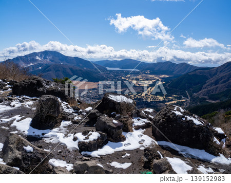 破風山の山頂から見た景色 破風山の山頂から見た景色 139152983
