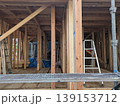 木造アパート建築現場 木造アパート建築現場 139153712