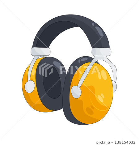 Illustration of Ear protection Illustration of Ear protection 139154032