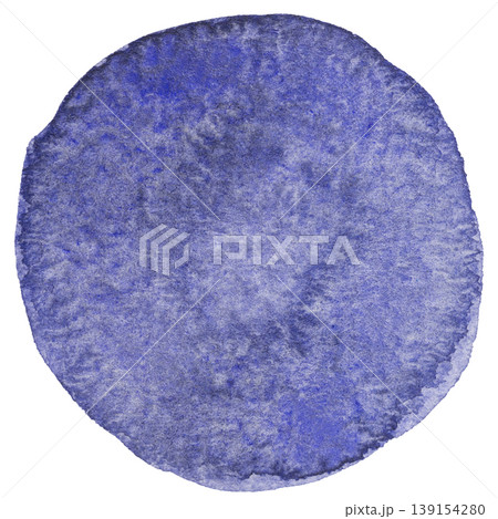 Watercolor Texture Circle Shape Elements. Watercolor Texture Circle Shape Elements. 139154280