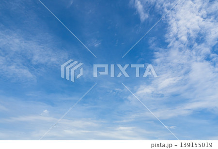 Sky Cloud Blue Background Paronama Web Cloudy summer Winter Season Day, Light Beauty Horizon Spring Brigth Gradient Calm Abstract Backdrop Air Nature View Wallpaper Landscape Cyan color Environment. 139155019