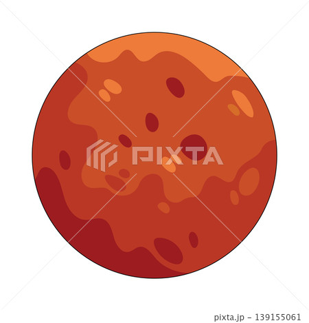 Illustration of mars Illustration of mars 139155061