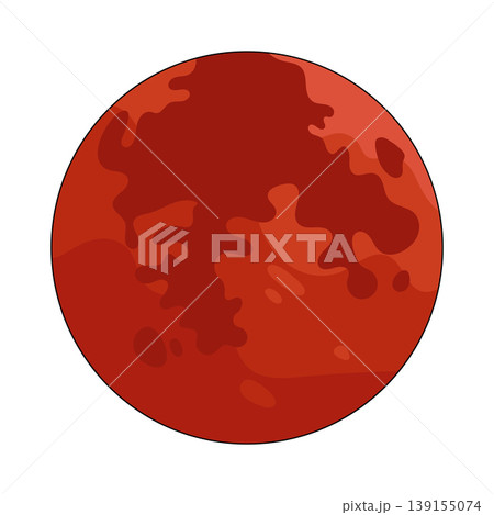 Illustration of red giant Illustration of red giant 139155074