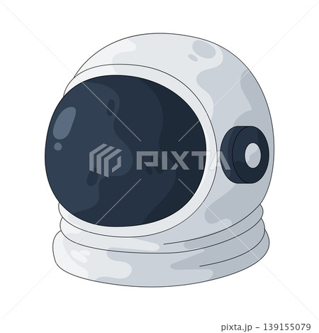 Illustration of space helmet Illustration of space helmet 139155079