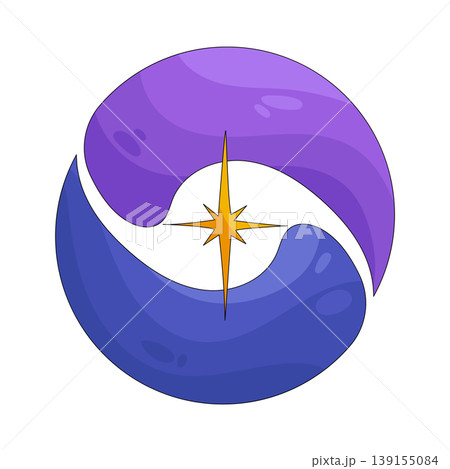 Illustration of star  139155084