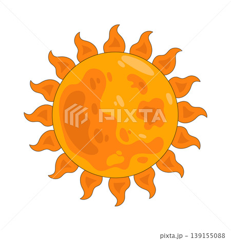 Illustration of sun Illustration of sun 139155088
