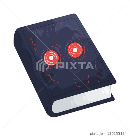Illustration of horror book Illustration of horror book 139155124