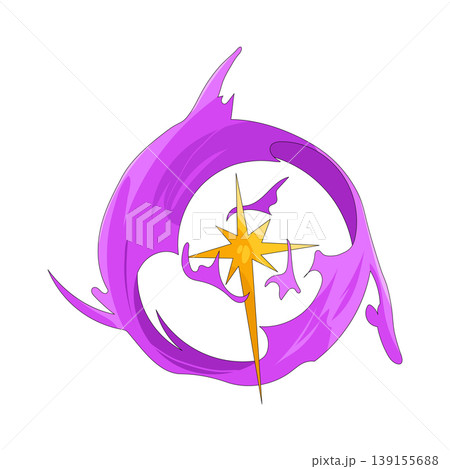 Illustration of star Illustration of star 139155688