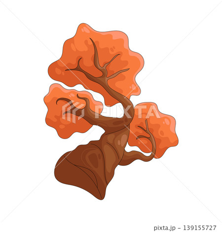 Illustration of autumn tree Illustration of autumn tree 139155727