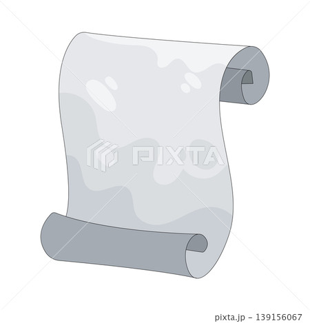 Illustration of Scroll paper 139156067