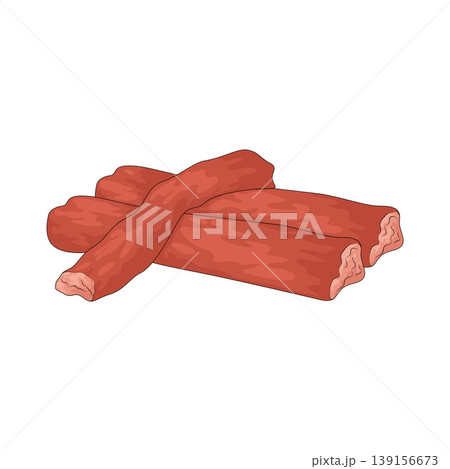 Illustration of crab sashimi 139156673