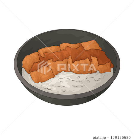 Illustration of donburi Illustration of donburi 139156680