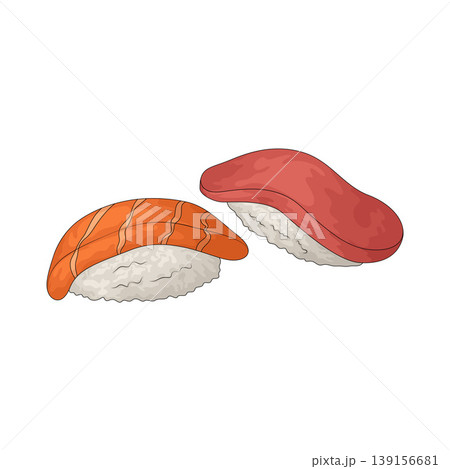 Illustration of Nigiri Illustration of Nigiri 139156681